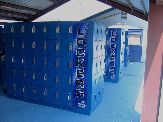 Use Tiburon Lockers at Events