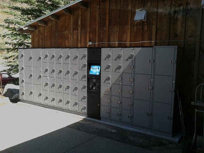 Tiburon Lockers at Ski Resorts