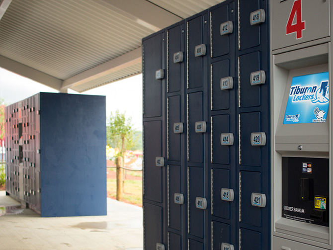 Find Tiburon Lockers in many locations